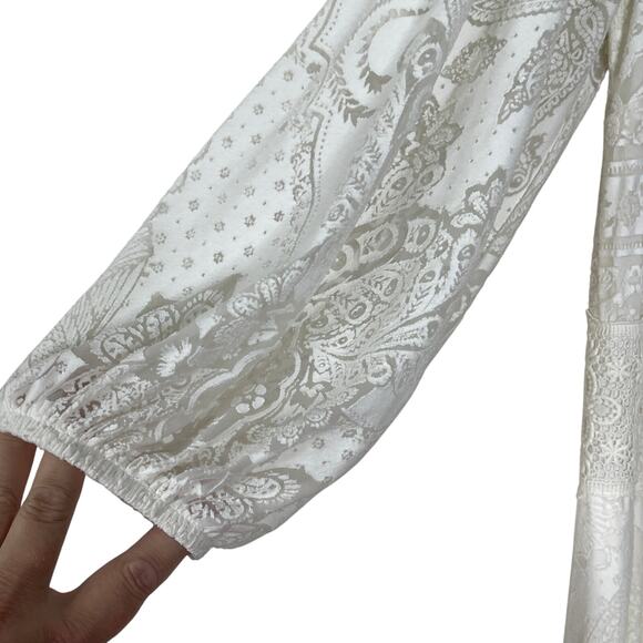 FARM RIO ELLIOT OFF THE SHOULDER JUMPSUIT SIZE XS - Picture 5 of 12